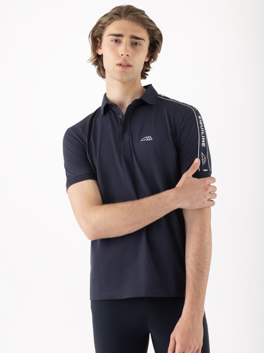 Equiline Poloshirt Herren EQCravet Navy M