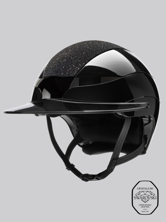 Equiline Xanto Top Swarovski Reithelm Schwarz