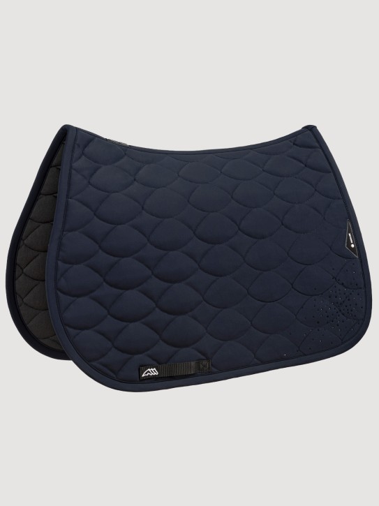 Equiline Schabracke EQTech Blau mit Strass