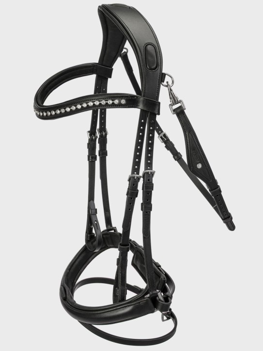 Equiline schwedische Trense schwarz