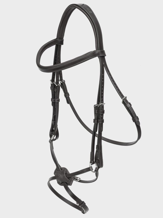 Equiline mexikanische Trense schwarz