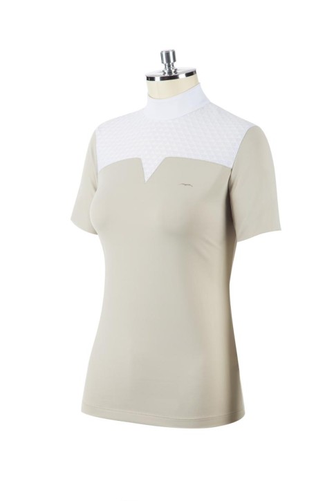 Animo Damen Turniershirt Brenas Beige 44 (IT 50)