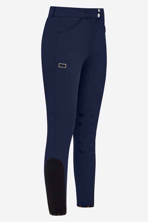 RG Damen Reithose Kniegrip navy