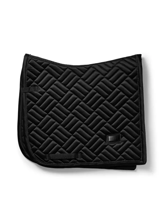 Equestrian Stockholm Dressur Schabracke Modern Black Full