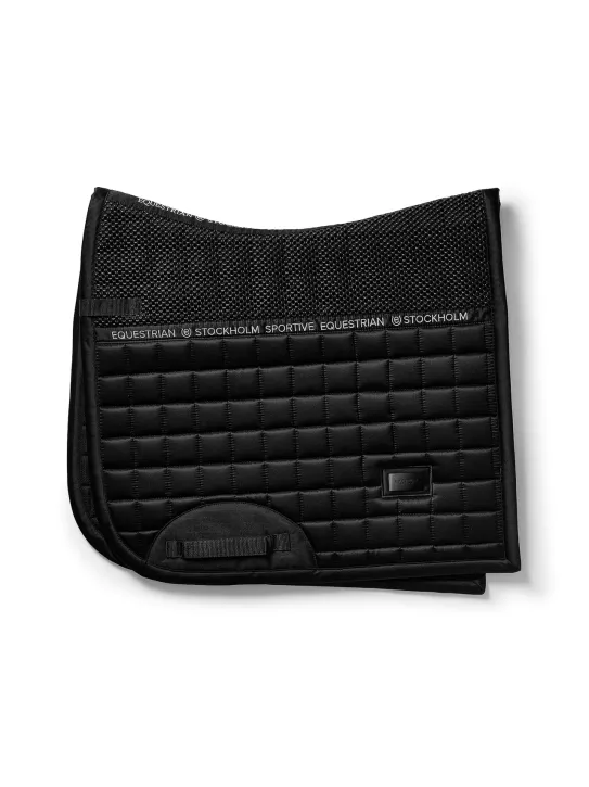 Equestrian Stockholm Dressur Schabracke Sportive Black Full