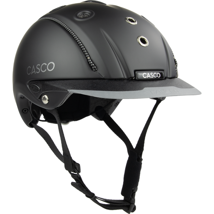 Casco Mistrall Reithelm Prime Black