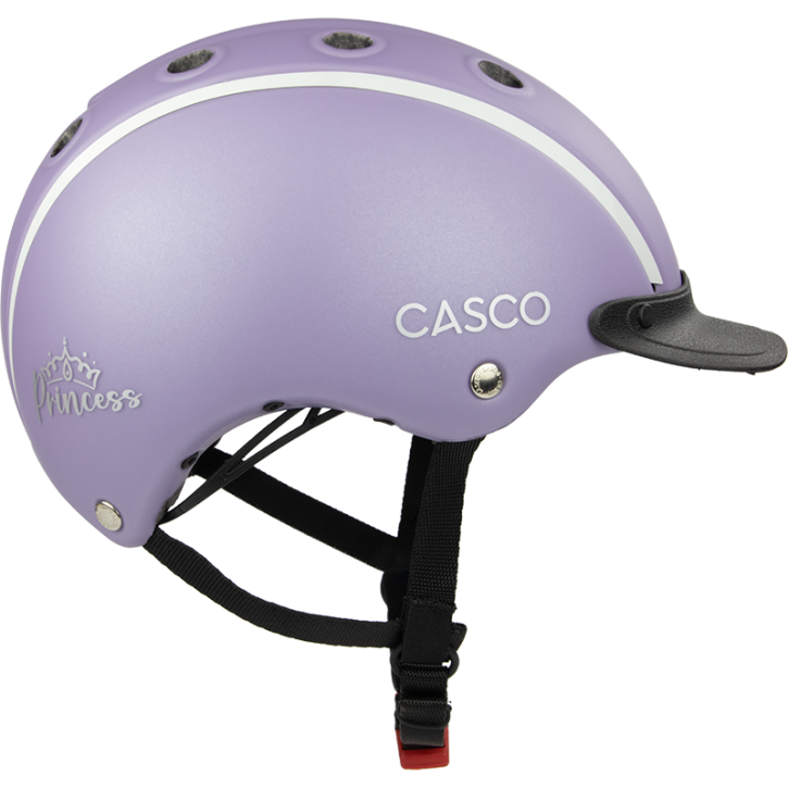 Casco Kinder Reithelm Nori Princess Violett mit Comic