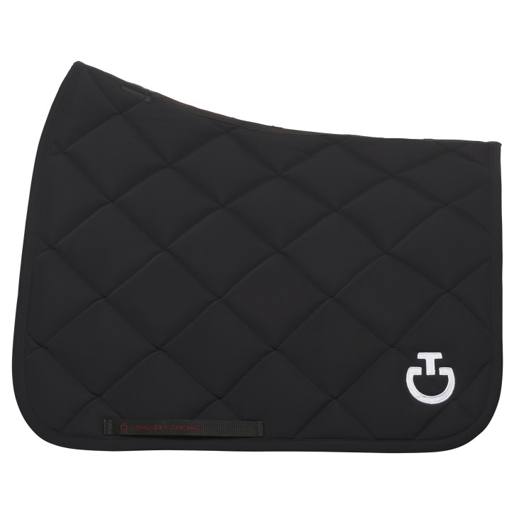 Cavalleria Toscana Dressur Schabracke Diamond Quilted Schwarz