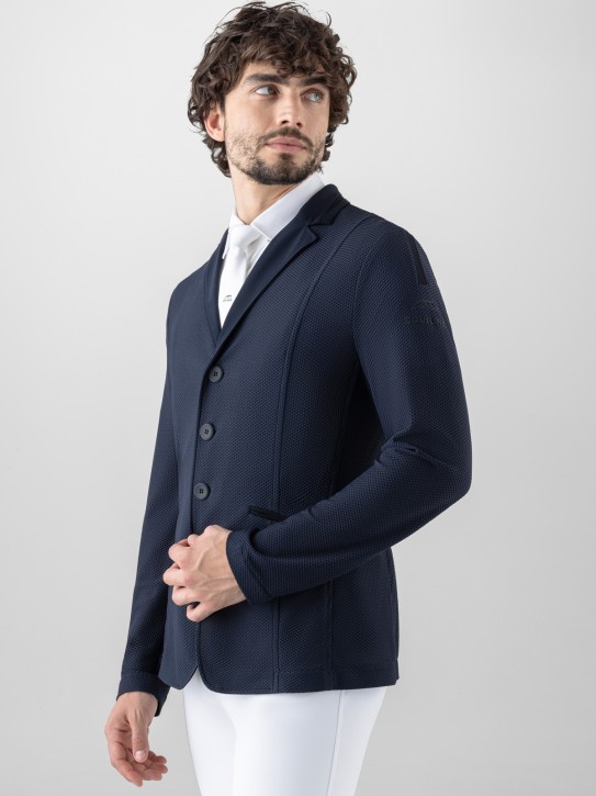 Equiline Herren Mesh Turnier Jacket Crokirk Blau