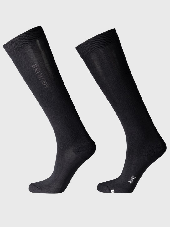 Equiline Damen Reitsocken Gilieg Schwarz 39/42