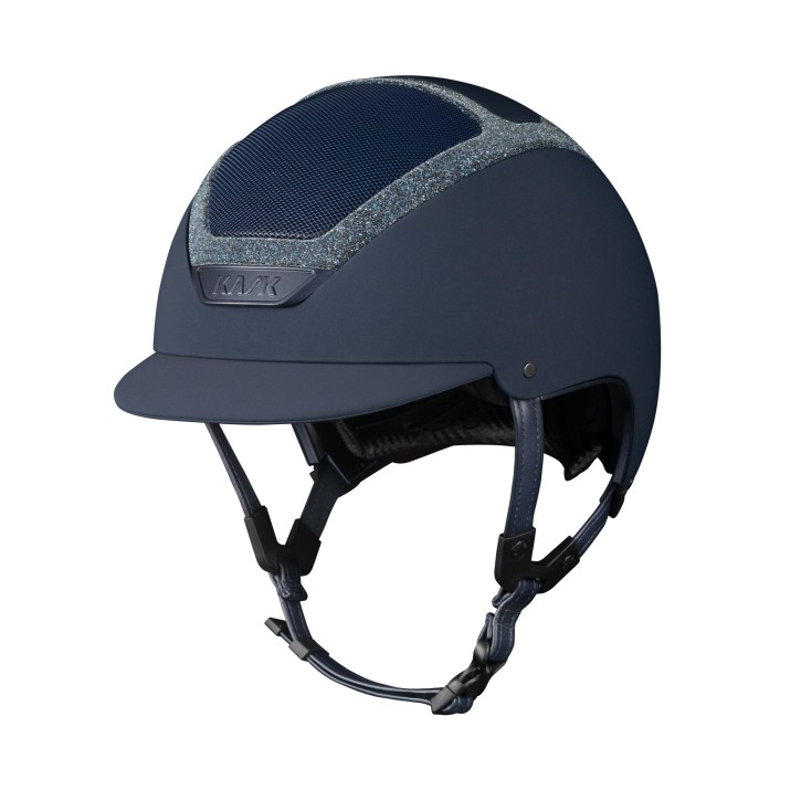 Kask Dogma Chrome Light Navy Swarovski Frame m. Inlay