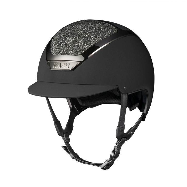 Kask Dogma Chrome Light Anthrazit Swarovski Midnight m. Inlay