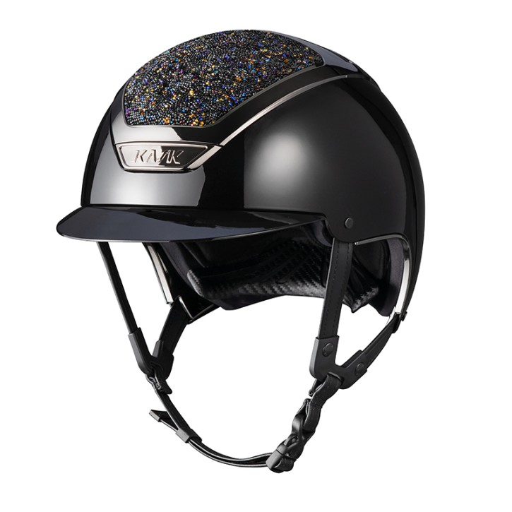 Kask Reithelm Dogma Pure Shine schwarz Crystals Midnight Volcano