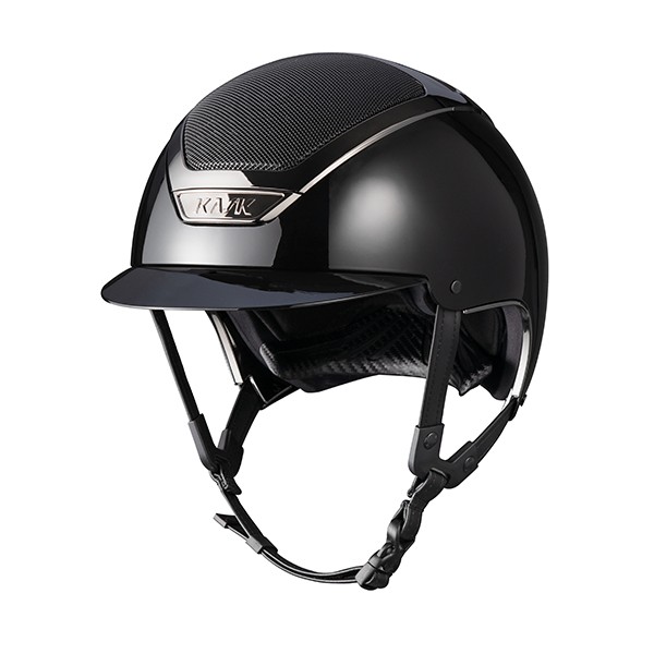 Kask Reithelm Dogma Pure Shine Chrome schwarz