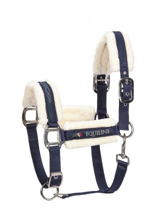Equiline Nylonhalfter Tom navy