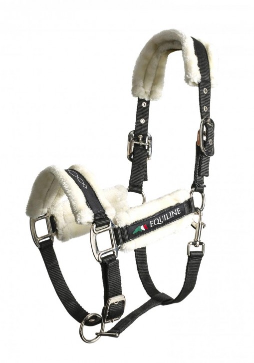Equiline Nylonhalfter Tom schwarz