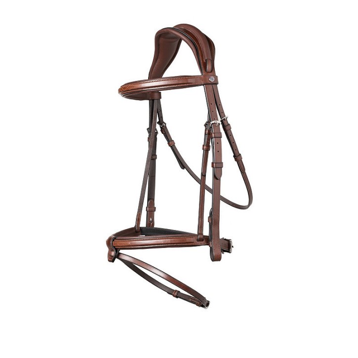 Trust Geneva Trense braun mit silber