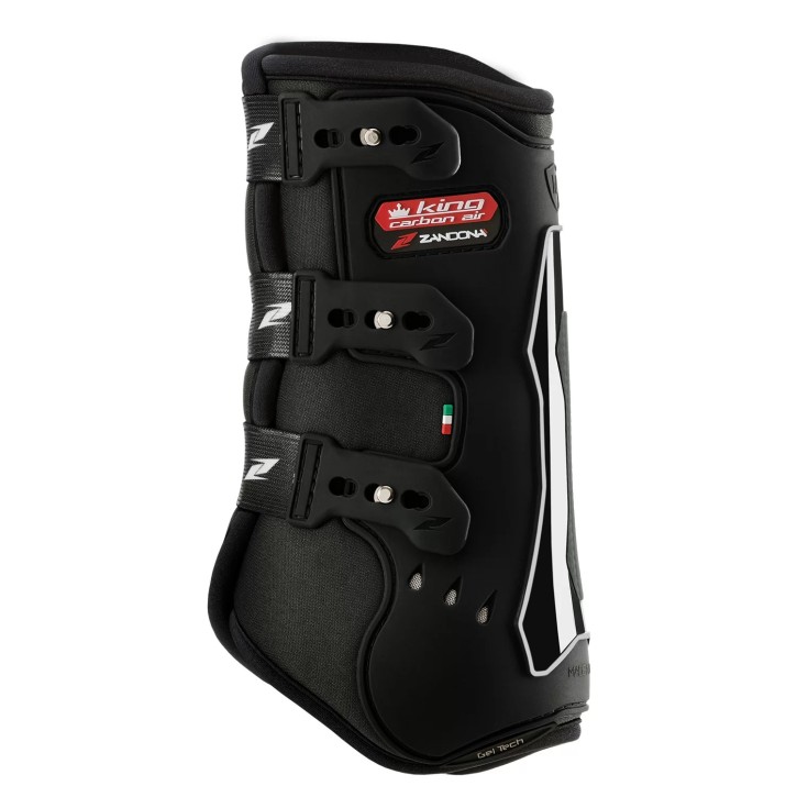 Zandona Gamaschen KING CARBON AIR vorne schwarz