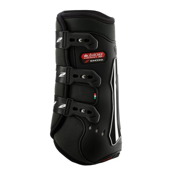 Zandona Gamaschen KING CARBON AIR hinten schwarz
