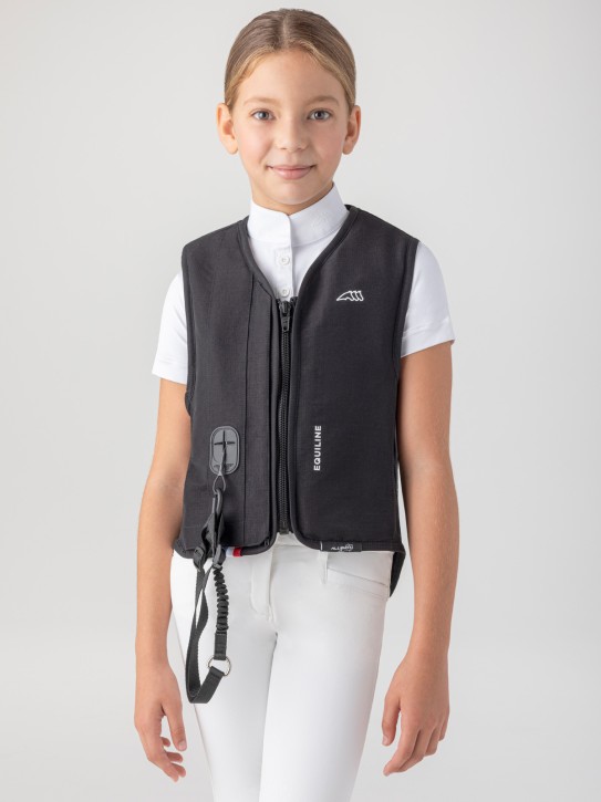 Equiline Airbag Kinder schwarz