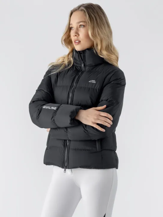 Equiline Damen Steppjacke Eqesatek schwarz