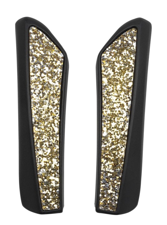 Equiline X-CEL Spring-Überzug mit goldenem Glitzereinsatz