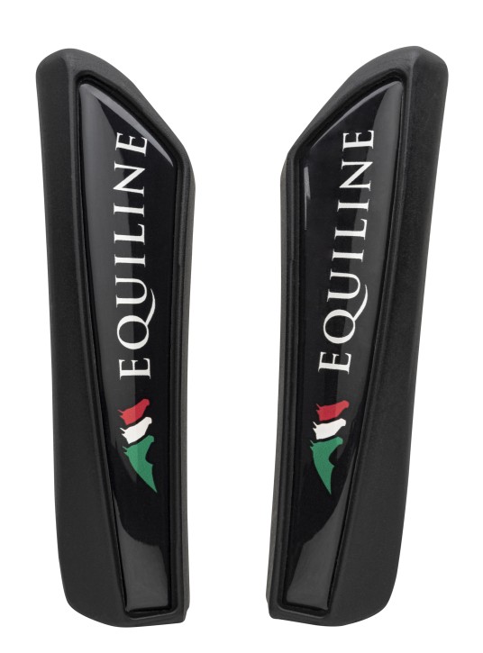 Equiline X-CEL Spring-Überzug mit schwarzem Silikoneinsatz und Equiline-Logo