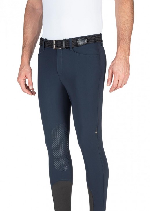 Equiline Herren Reithose Kniegrip Grentk navy