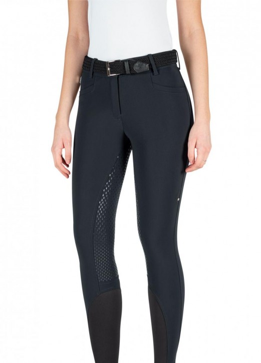 Equiline Damen Vollgrip Reithose Adellek schwarz