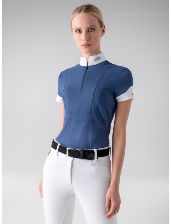 Equiline Damen Turniershirt Colid indigo blue S