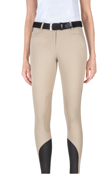 Equiline Damen Kniegrip Reithose Ash beige