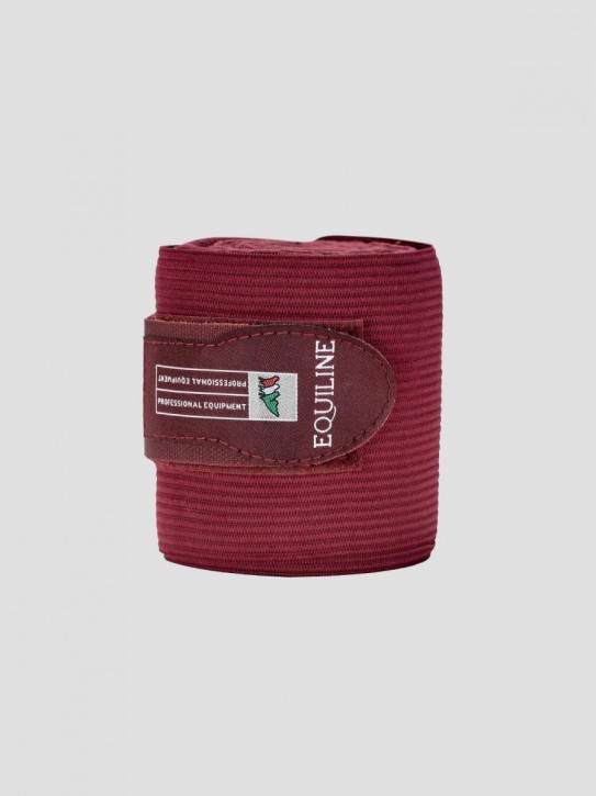 Equiline Arbeitsbandagen burgundy Full