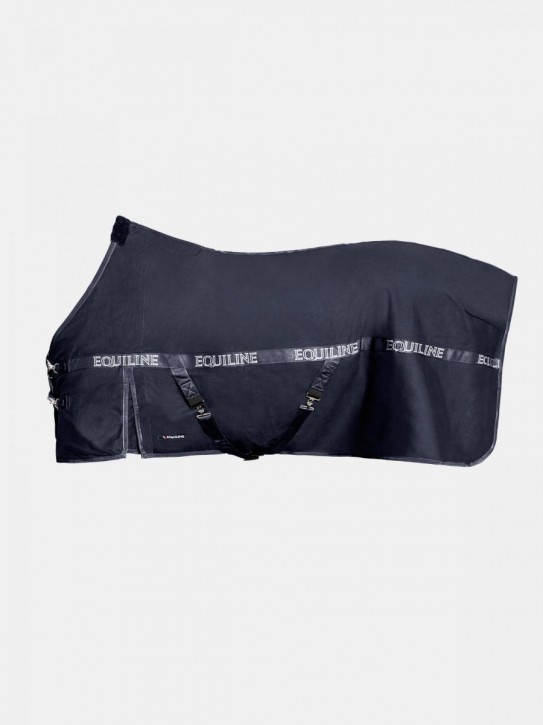 Equiline Baumwolldecke Reynosa navy