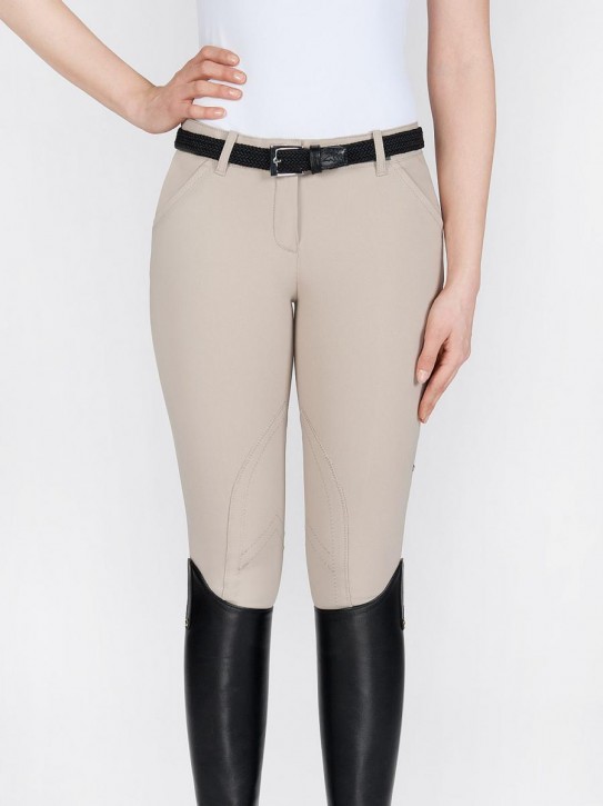 Equiline Stoffknie Damen Reithose Boston Beige 38 (IT 42)