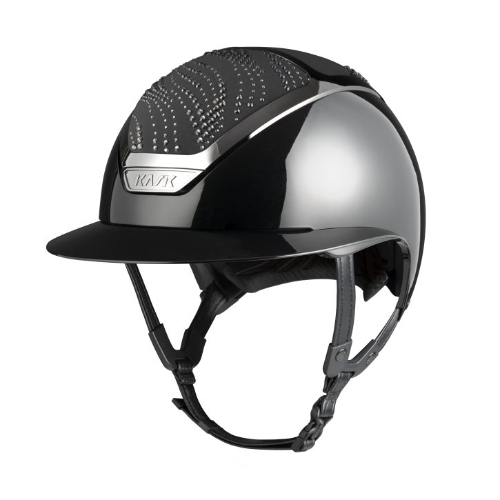 Kask Star Lady Flow Graphite Pure Shine Schwarz