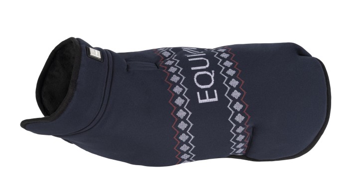 Equiline Hundemantel Softshell Comy blau