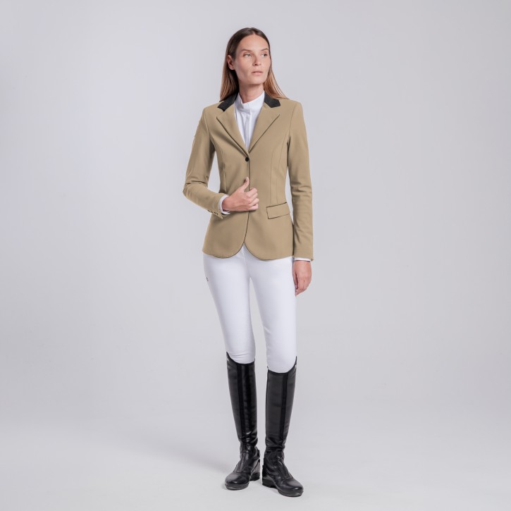 Cavalleria Toscana Turnier Jacket Damen Aluminium