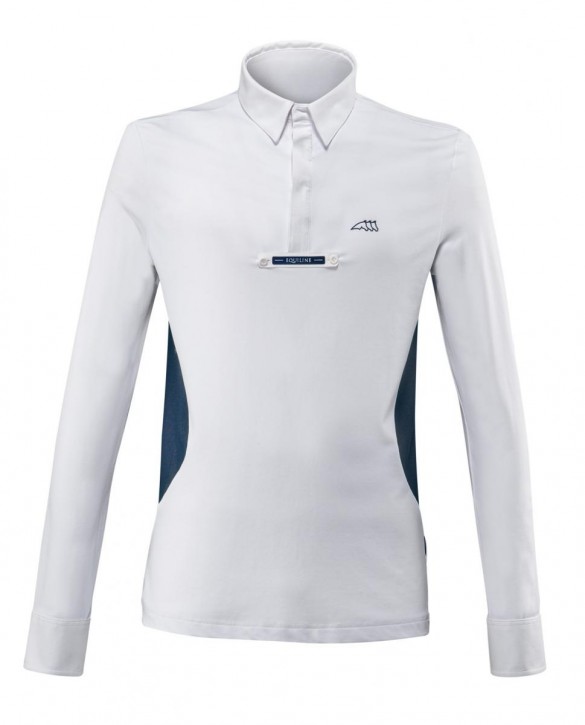 Equiline Herrenturniershirt CITRUSC weiß