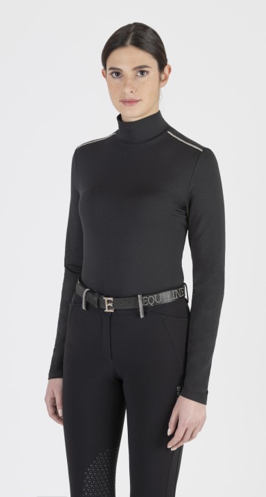Equiline Langarm-Shirt Giron Damen schwarz XS