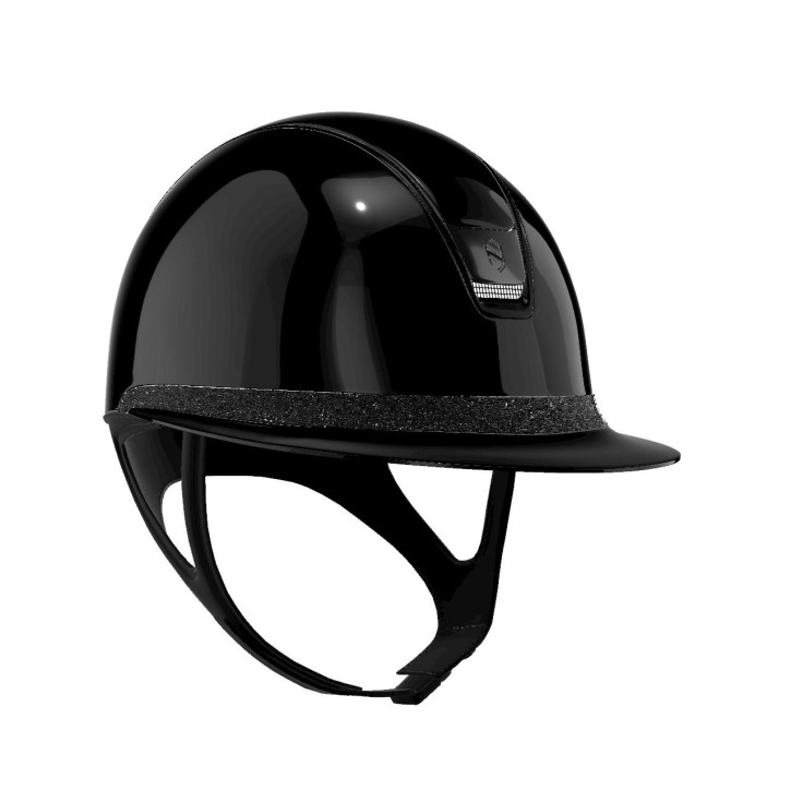 Samshield Miss Shield Shadowglossy 2.0 schwarz Konfig. Crystal Fabric Frontal Band