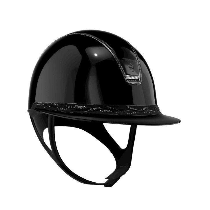 Samshield Miss Shadowglossy 2.0 schwarz Konfiguration FB flower swarovski Full Swarovski Jet