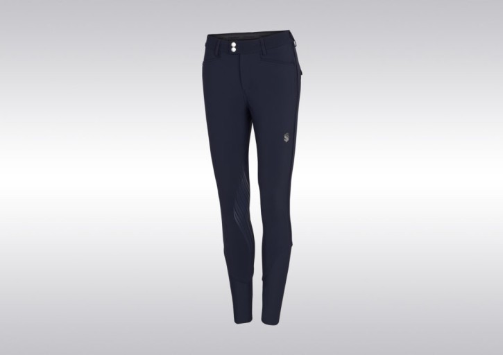 Samshield Damen Kniegrip Reithose Hortense Navy 38 (FR 36)