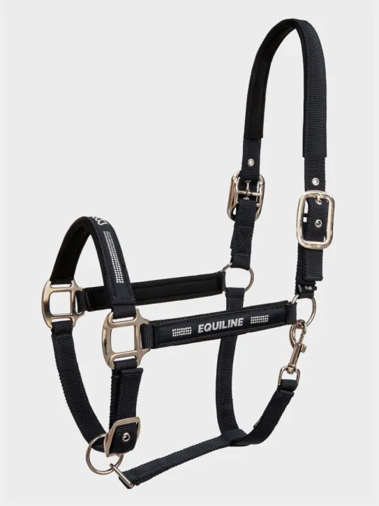 Equiline Halfter mit Strass Tessa Schwarz