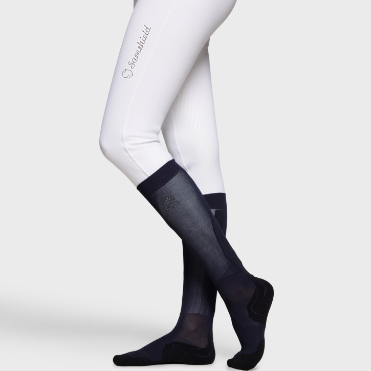 Samshield Socken Balzane Airflow Swarovski Navy