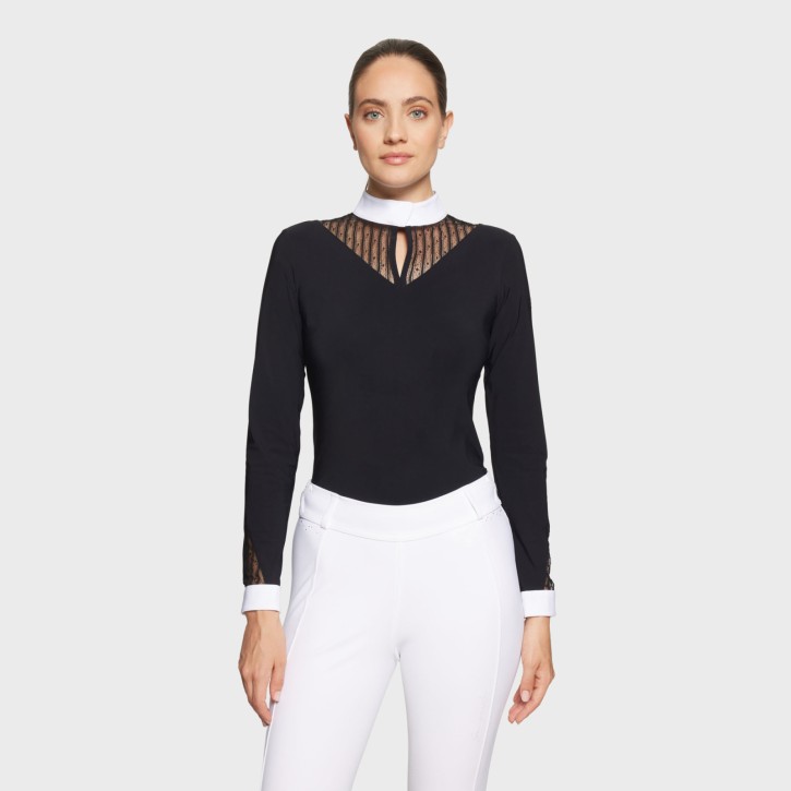 Samshield Damen Turniershirt Beatrice schwarz