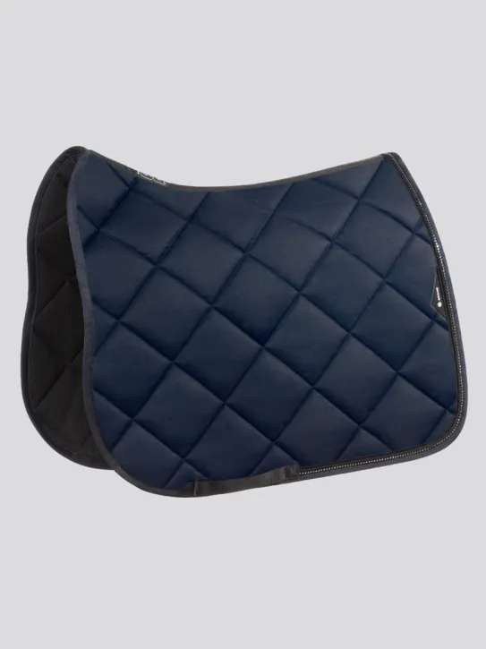 Equiline Dressurschabracke EQ Glow mit Glitzer Blau