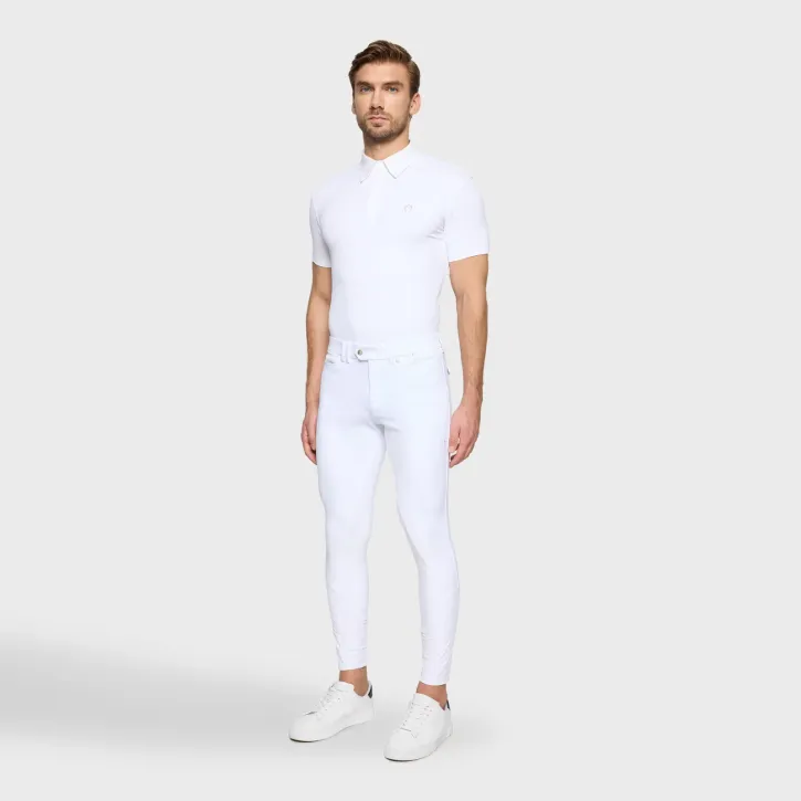 Samshield Herren Kniegrip Reithose Marceau Weiß