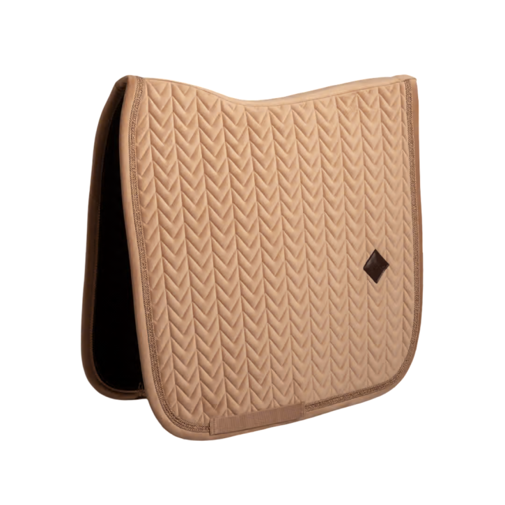 Kentucky Dressur Schabracke VELVET Mini Pearls Beige