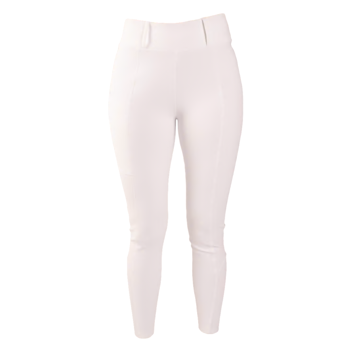 Kentucky Reitleggings mit Kniegrip Weiß