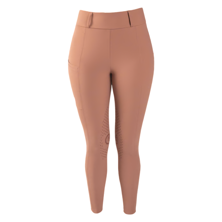 Kentucky Reitleggings mit Kniegrip Old Rose
